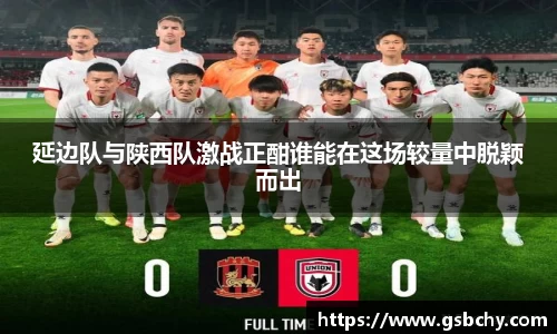 延边队与陕西队激战正酣谁能在这场较量中脱颖而出